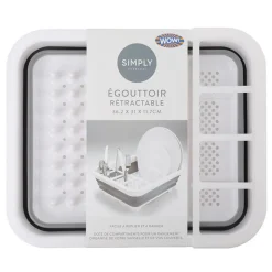 Egouttoir vaisselle retractable
