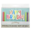 Ensemble de bougies happy birth