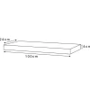 Etagere 100 cm blanc
