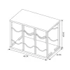 Etagere pour bouteille de vin