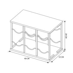 Etagere pour bouteille de vin