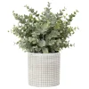 Eucalyptus artificiel en pot