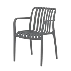 Fauteuil plastique romy anthraci
