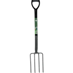Fourche metal poignee plastique