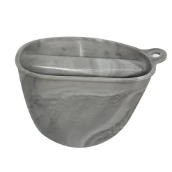 Gant de cuisine silicone marbre