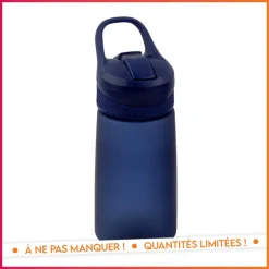 Gourde en plastique paille
