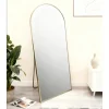 Grand miroir arche dore