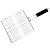 Grille de barbecue manche bois