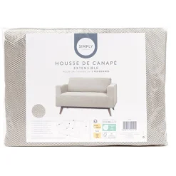 Housse de canape nid d'abeille 2