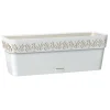 Jardiniere gaia 50cm blanc