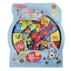 Jeu de cible avec flechettes