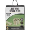Jeu de quilles en bois nordique