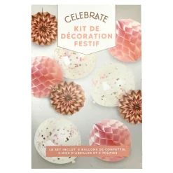 Kit de decoration festif metal