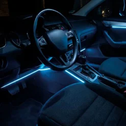 Kit led fibre optique rgb 3m