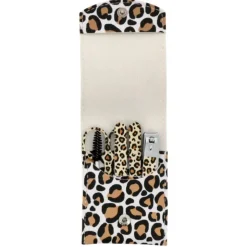 Kit manucure sourcil leopard