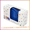 Kit repas 3 pieces bleu