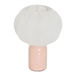 Lampe abat jour tissu h33cm rs