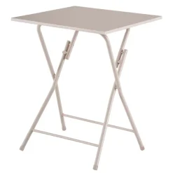 Large table pliante creme