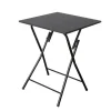 Large table pliante noir