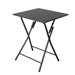 Large table pliante noir