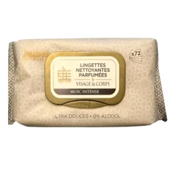 Lingettes visage & corps x72 mus