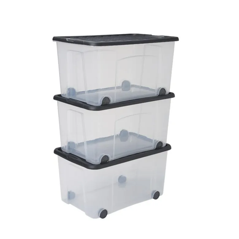 Lot de 3 boites de rangement