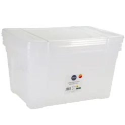 Lot x3 rangement space box 43l