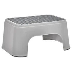 Marchepied plastique 16cm gris