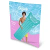 Matelas gonflable bleu