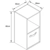 Meuble 2 cubes+1 panier