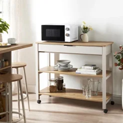 Meuble cuisine sur roulettes