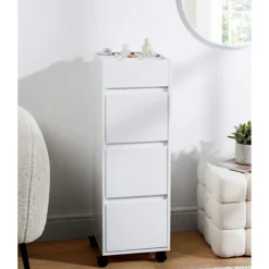 Meuble rangement sur roulettes