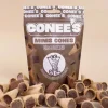 Mini cones chocolat noir 80g