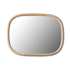 Miroir bord bois