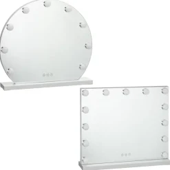 Miroir coiffeuse led