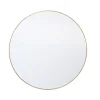 Miroir metal rond 50cm