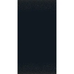 Nappe damassee paillette noir or