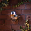 Oiseau/hibou deco murale solaire