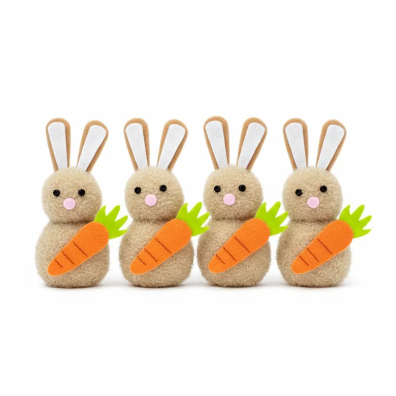 Pack de 4 lapins