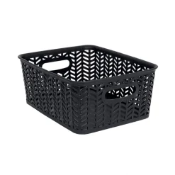 Paniere de rangement chevron