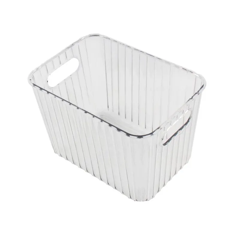 Paniere de rangement striee s