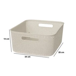 Panier 11l lin crochy