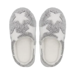 Pantoufle unie avec etoiles