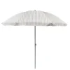 Parasol imprimes bleu-blanc 1.8m