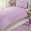 Parure kids fleur lilas 140x200
