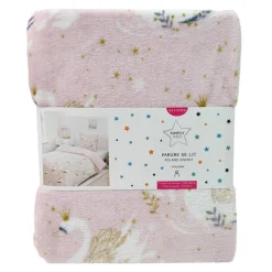 Parure lit polaire 140x200 fille
