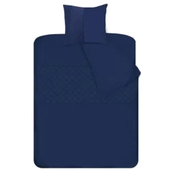 Parure pinsonic 140x200 bleu