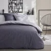 Parure 260x240 bicolore gris