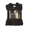 Peignoir velours eponge l/xl ant