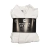 Peignoir velours eponge l/xl bla